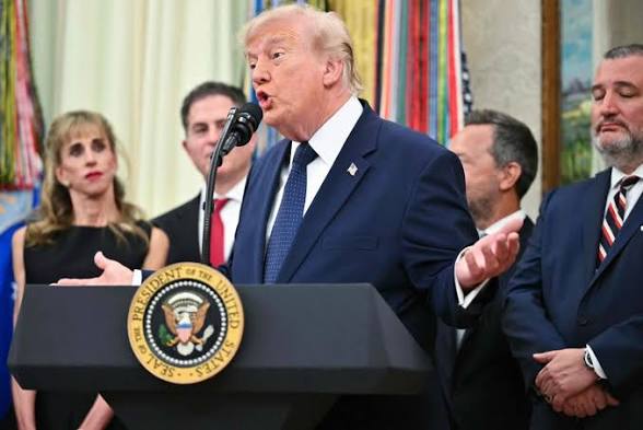 Trump Confirms Speaking With FIFA President to Review Balogun’s Red Card