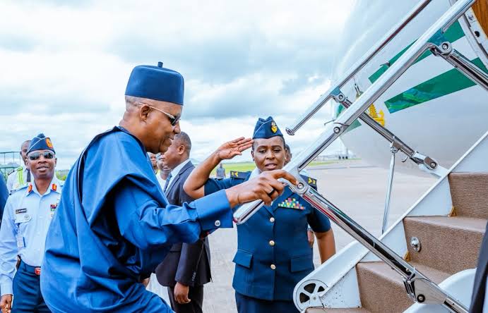 Shettima Leaves Nigeria For Nutrition Leadership Exchange In Ethiopia